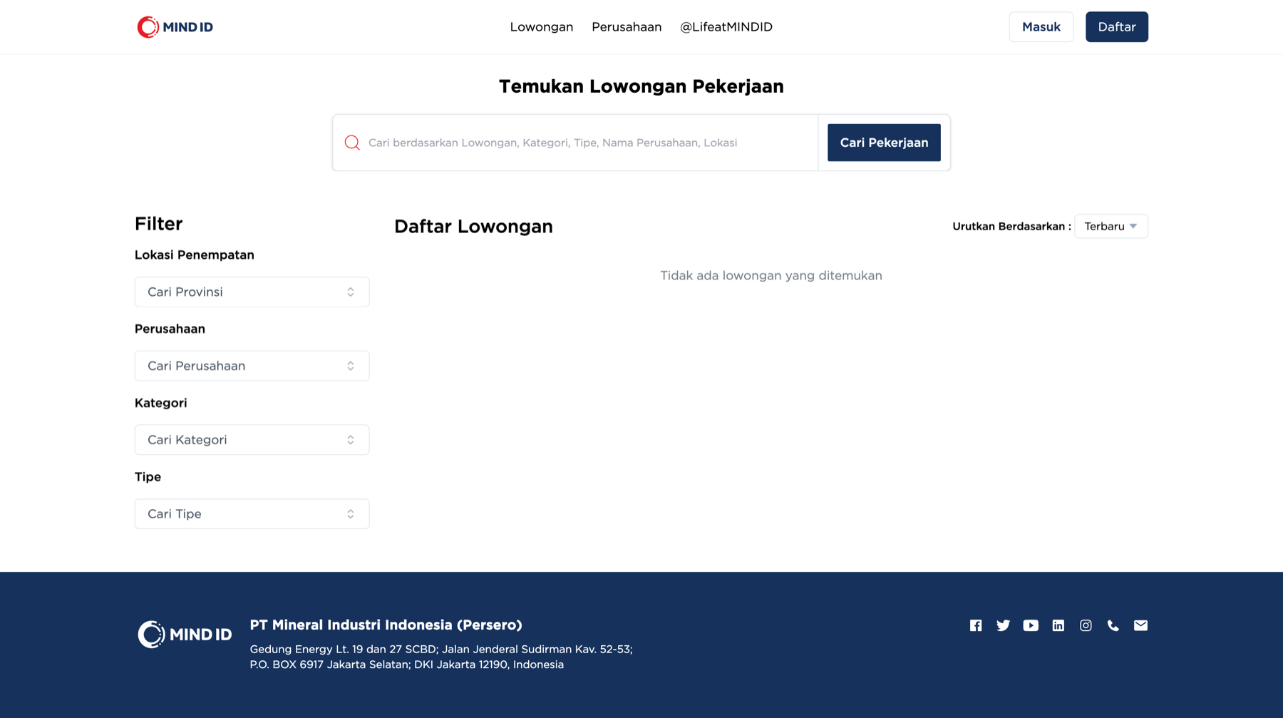 Mind ID Recruitment Portal